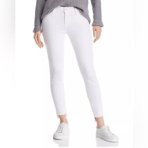 Frame Le Skinny de Jeanne Step Hem Jeans size 28